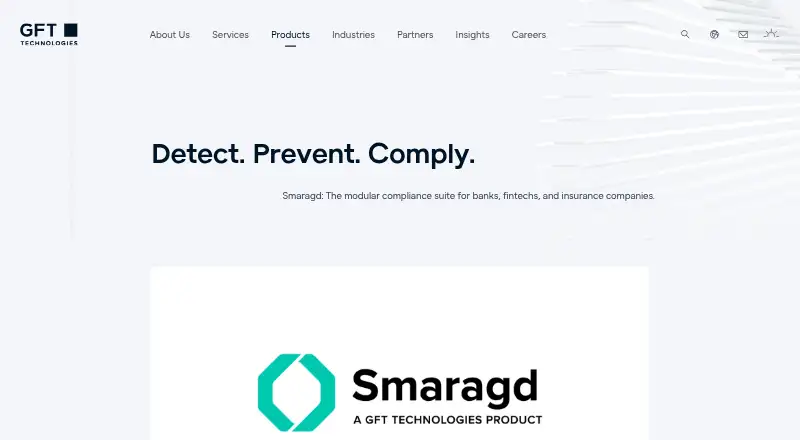 Smaragd Compliance Suite's own site