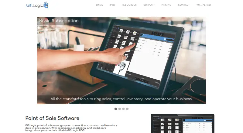 GiftLogic's own site
