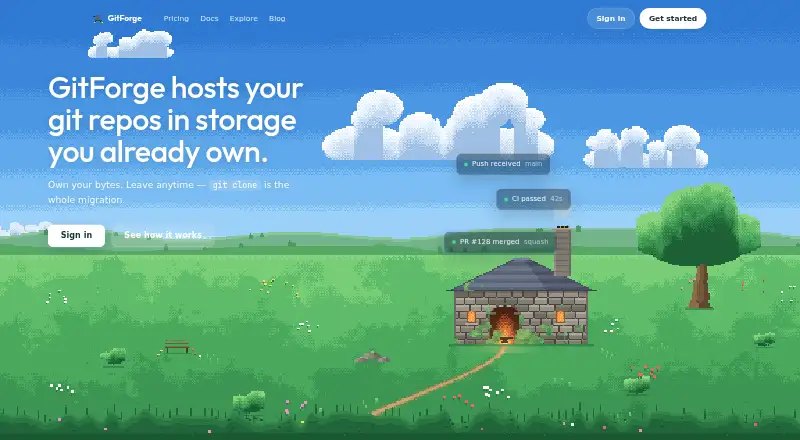 GitForge's own site