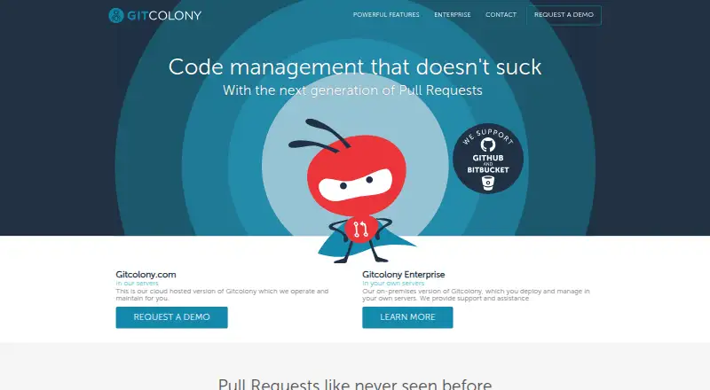 GitColony's own site