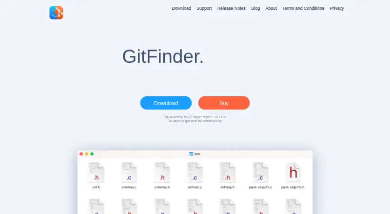 GitFinder's own site
