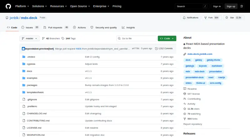 MDX Deck's own site