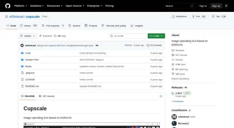 Cupscale's own site