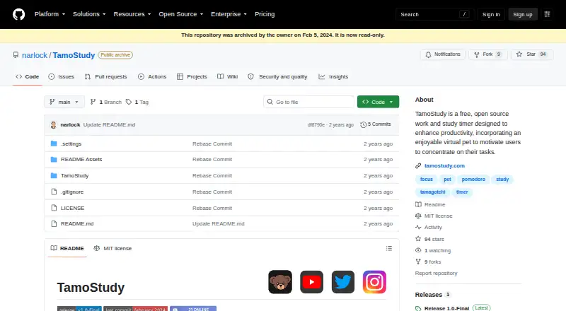 TamoStudy's own site
