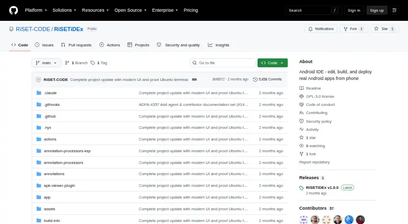 RiSETiDEx's own site