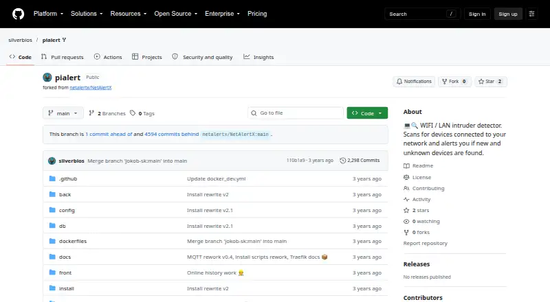 Pi.Alert's own site