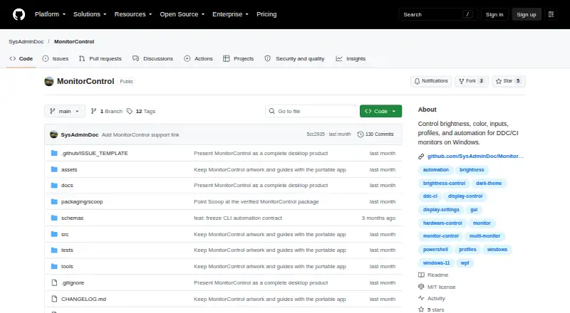 MonitorControl Pro's own site