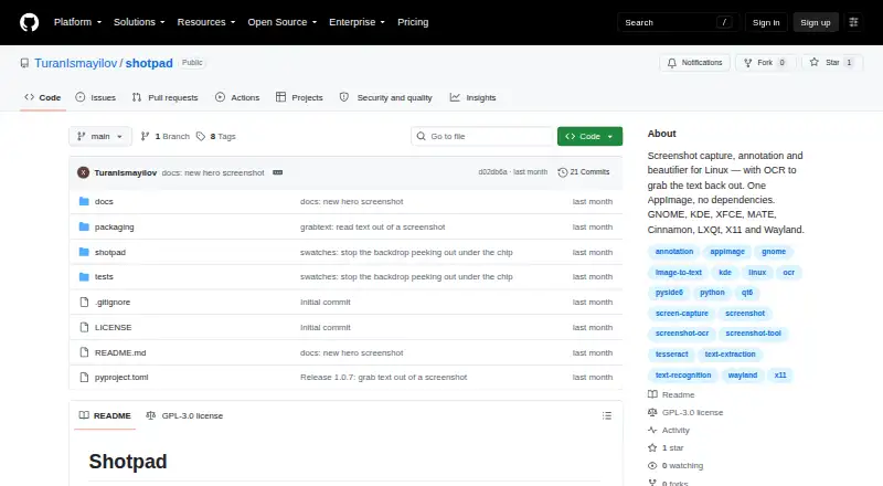 Shotpad's own site