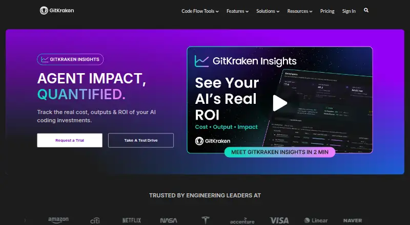 GitKraken Insights's own site