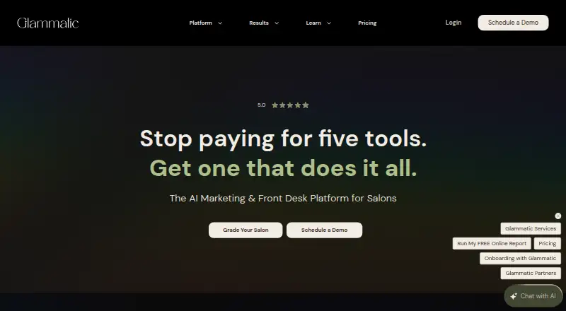 Glammatic's own site