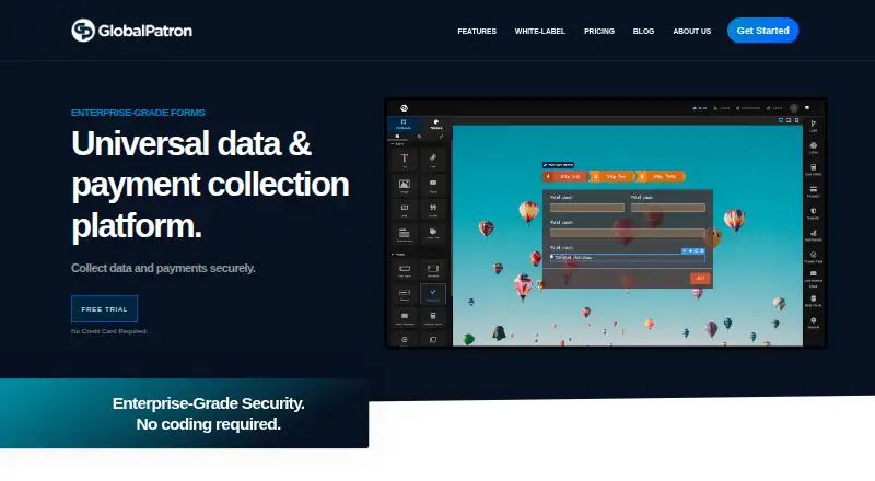Global Patron's own site