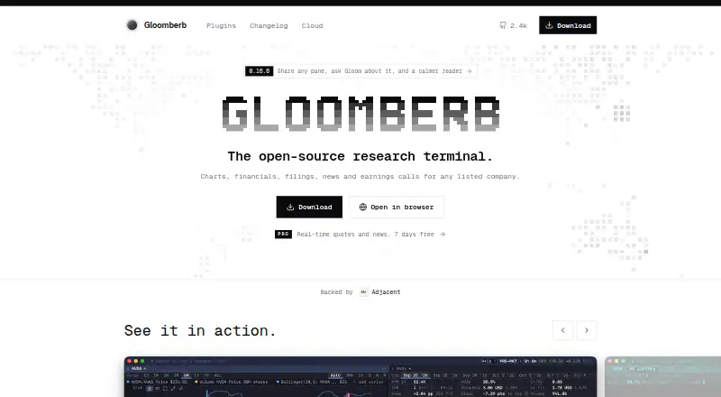 Gloomberb's own site