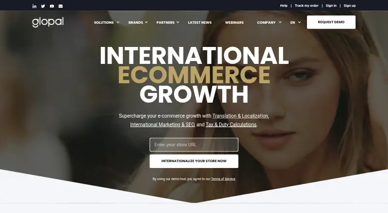 Glopal's own site