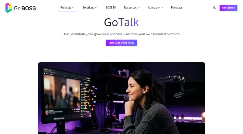 GoTalk's own site