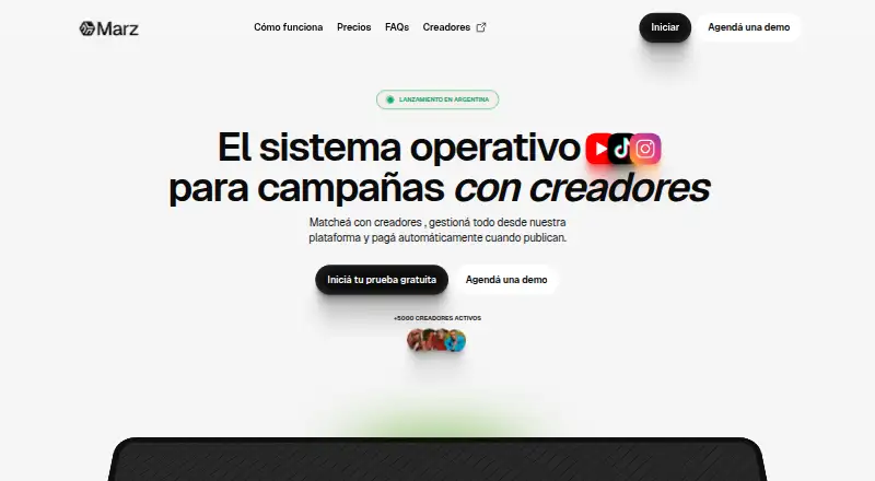 Marz's own site