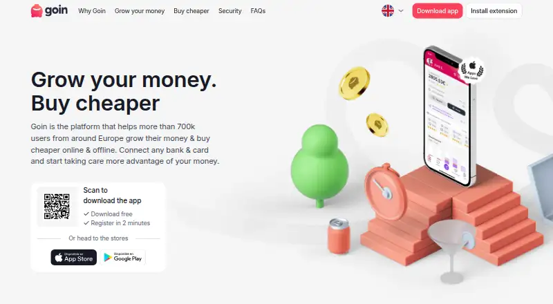 The Goin homepage
