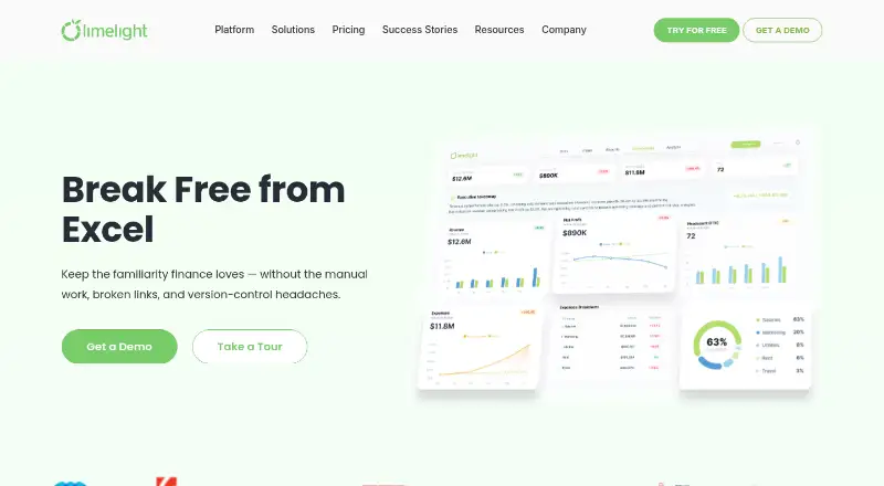 Limelight's own site