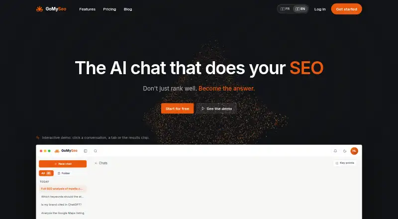 GoMySeo's own site
