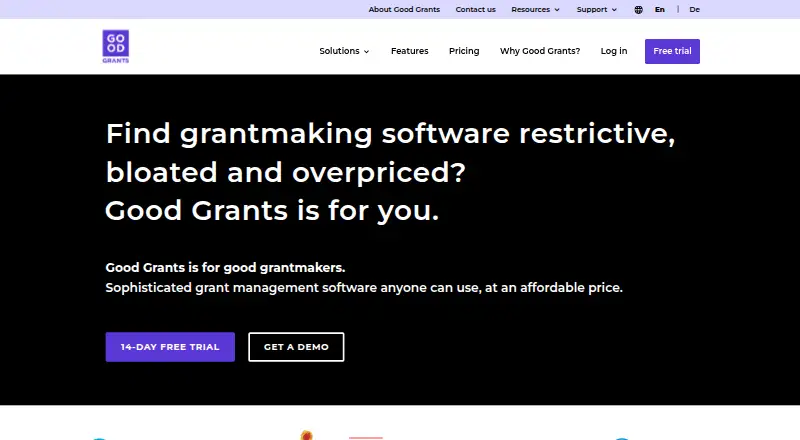 Good Grants's own site