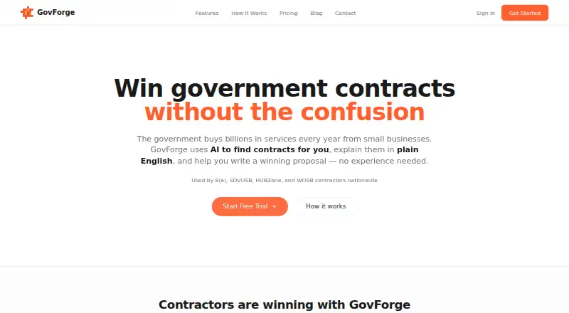 GovForge's own site