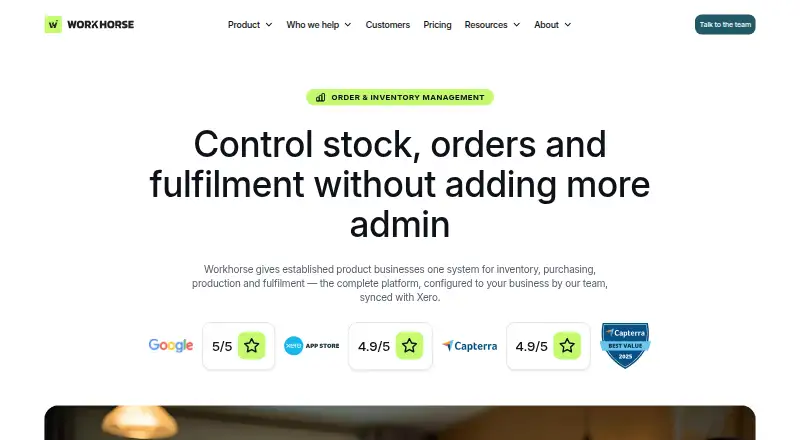 Workhorse's own site