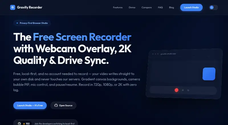 Gravity Recorder's own site