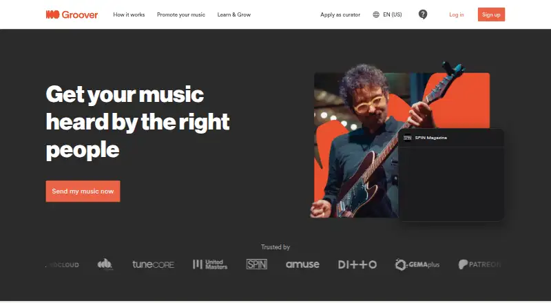 Groover's own site