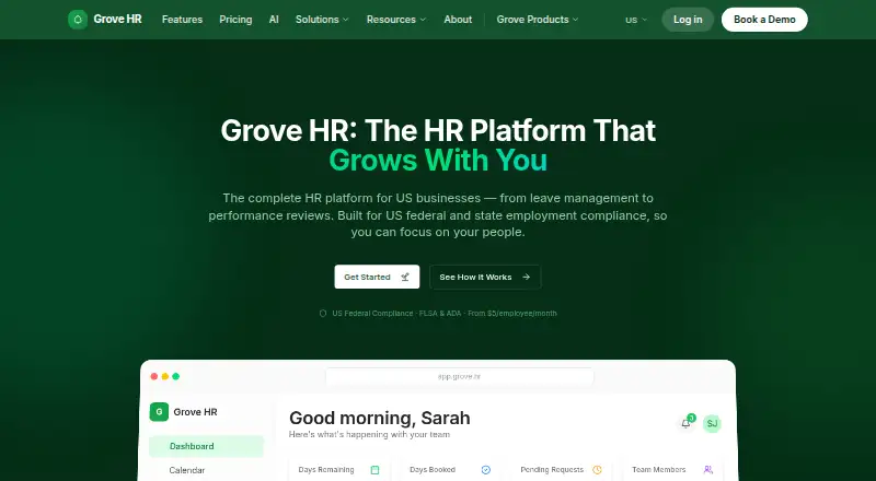 Grove HR's own site
