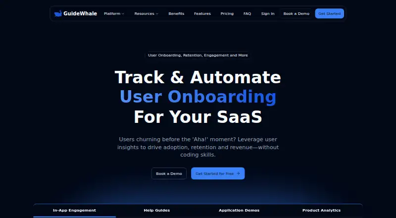 GuideWhale's own site