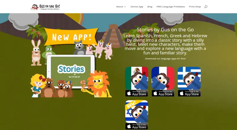 Gus on the Go's own site
