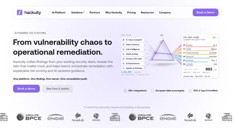 Hackuity's own site