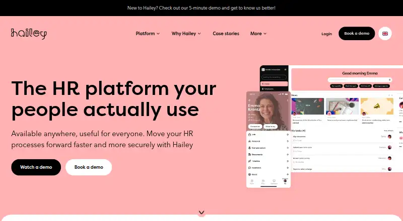 Hailey HR's own site