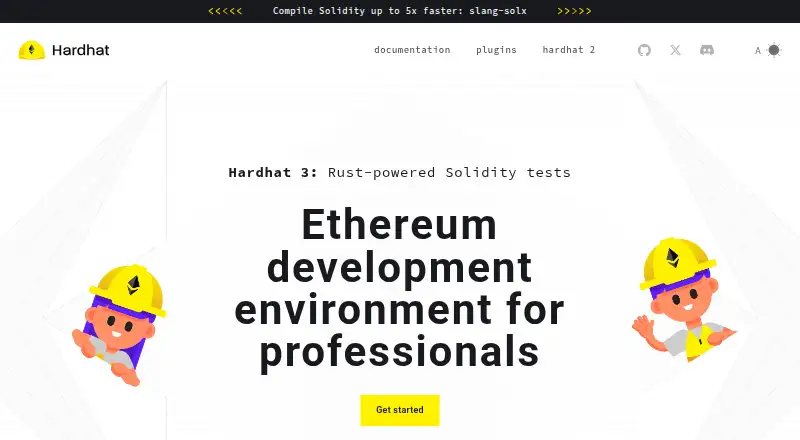 Hardhat's own site