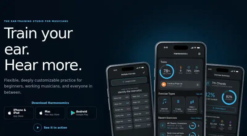 Harmonomics's own site