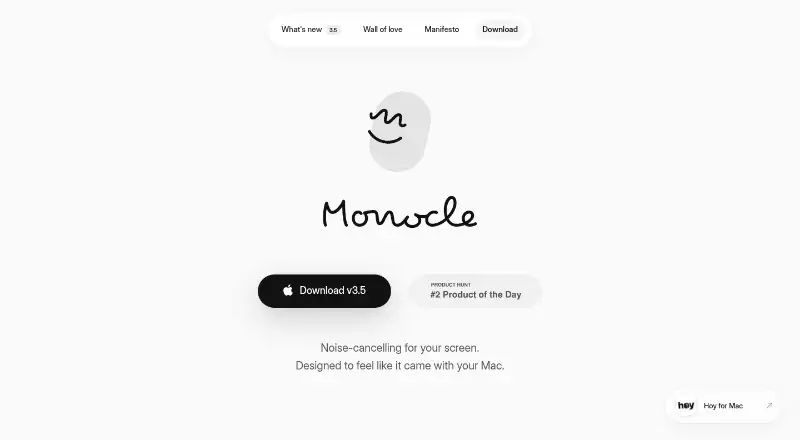 Monocle's own site