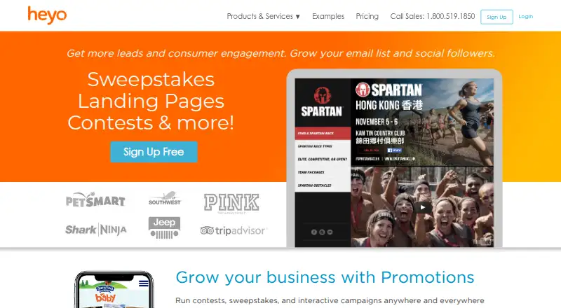 Heyo's own site
