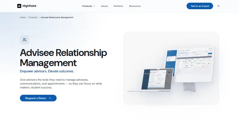 HighPoint Advisee Relationship Management's own site