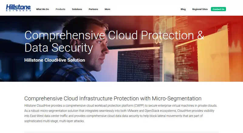 Hillstone CloudHive's own site