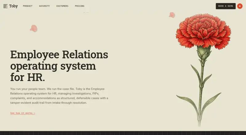 Toby's own site