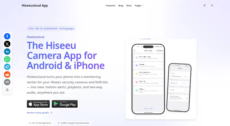 HiseeuCloud's own site