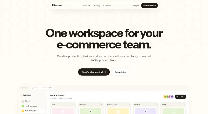 Hivenue's own site