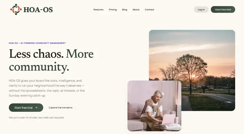 HOA-OS's own site