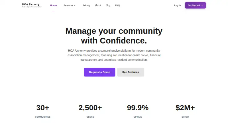 HOA Alchemy's own site