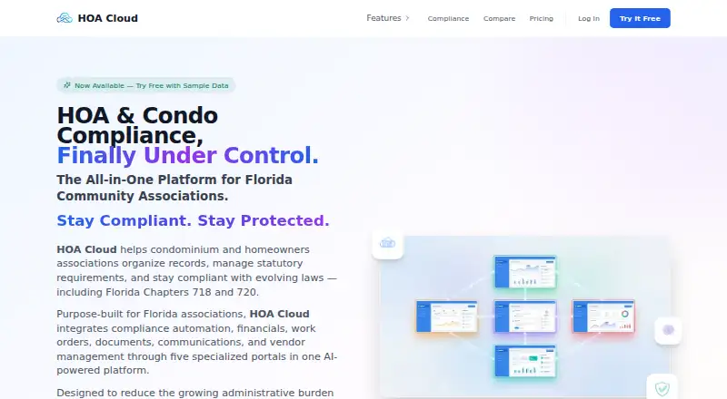 HOA Cloud's own site