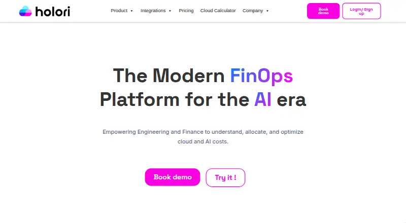 Holori's own site