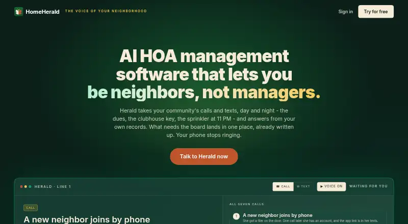 HomeHerald's own site
