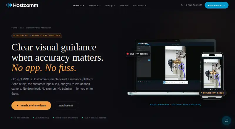 OnSight RVX's own site