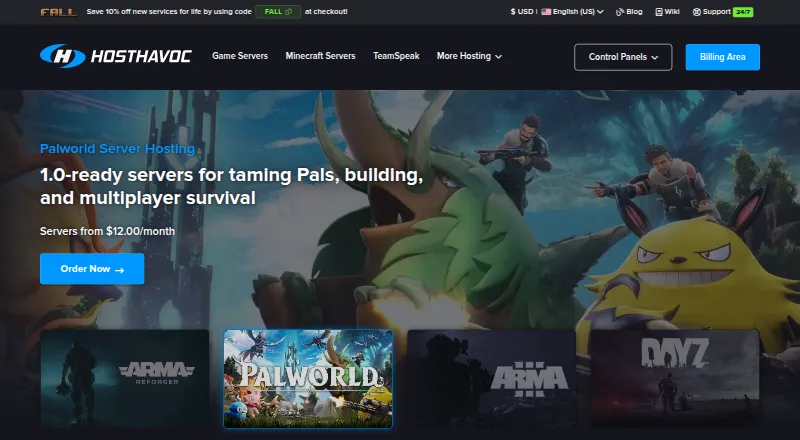 Host Havoc's own site