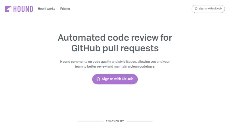 Hound's own site