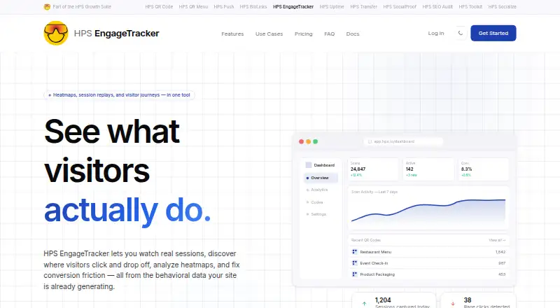 HPS EngageTracker's own site